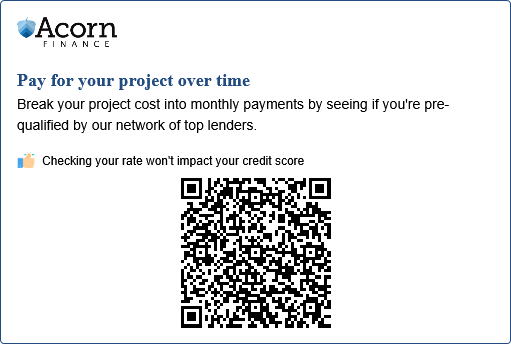 Acorn Finance Pay Over Time Info